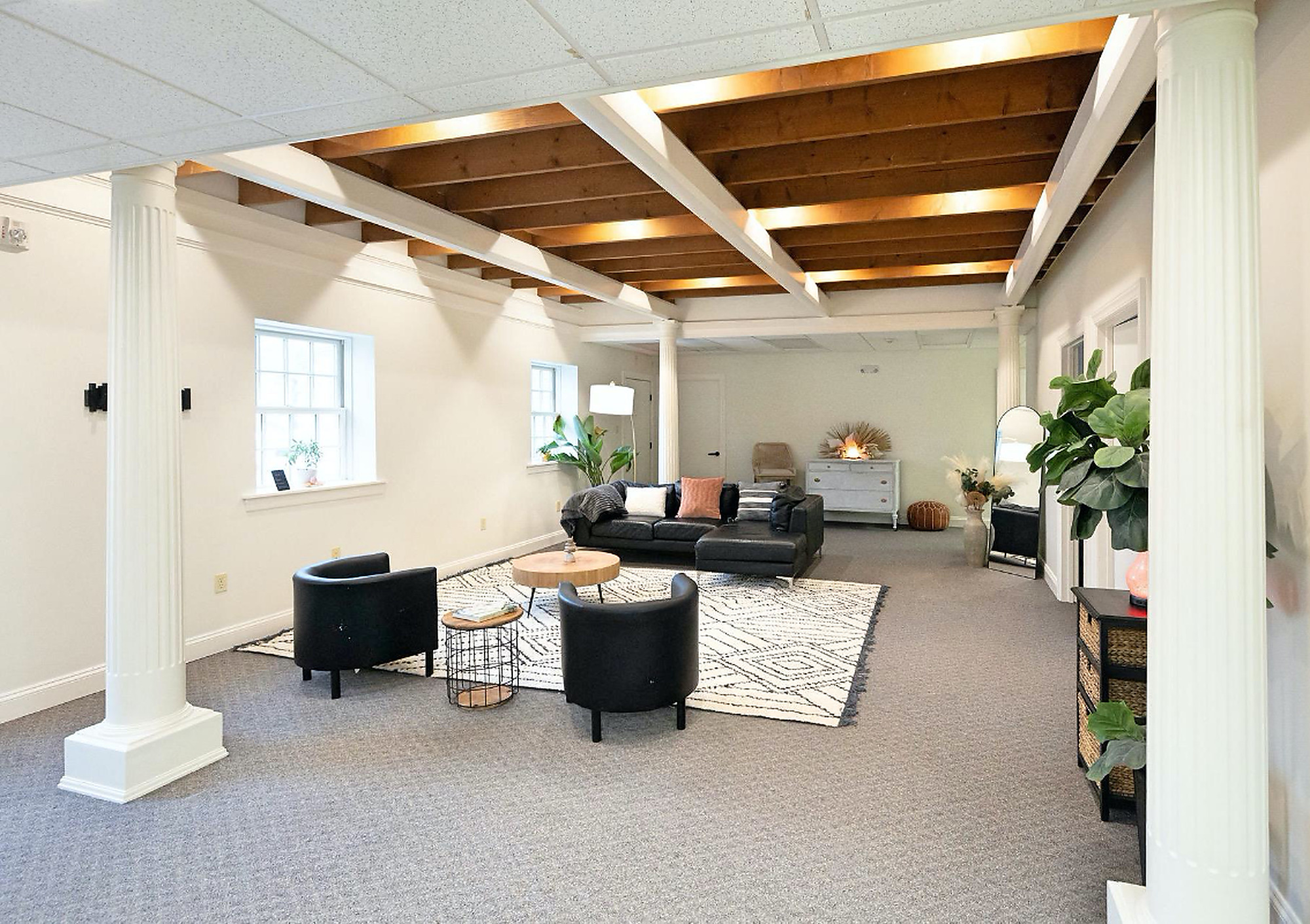 The lounge at Lux Eternal Spa